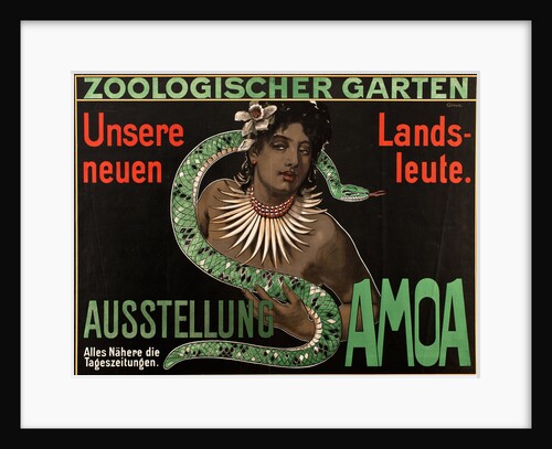 Exhibition Samoa. Our new fellow countrymen, 1901 by Anonymous