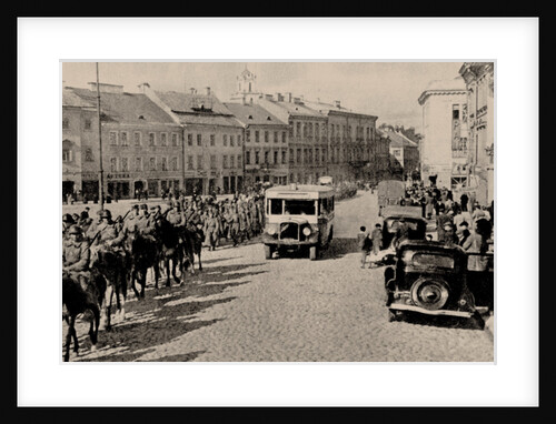 The Soviet Red Army in Vilnius, 1940, 1940 by Anonymous