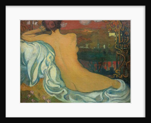 Nude at Dusk, ca 1892 by Anonymous