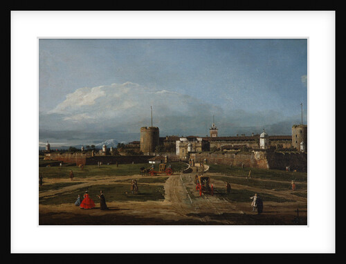 Castello Sforzesco in Milan, 1744 by Anonymous