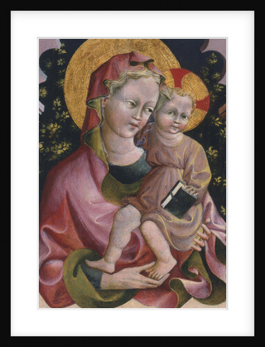 Virgin and Child with Book, 15th century by Anonymous