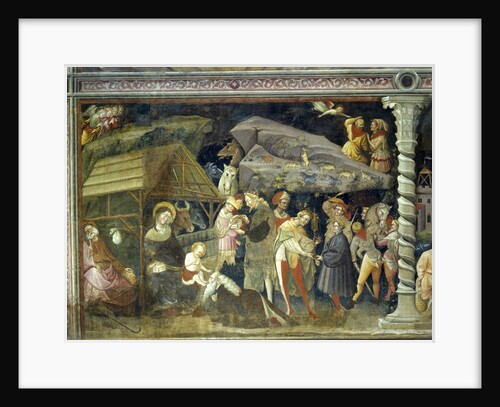 The Adoration of the Magi (Fresco from the Basilica di San Petronio) by Anonymous