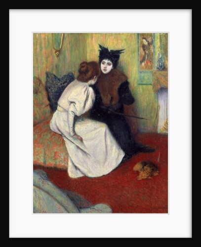 The Conversation, 1895 by Anonymous