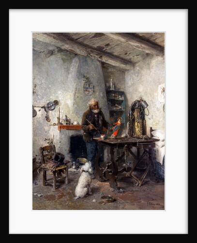 Figurine Maker (Il figurinaio), 1888 by Anonymous