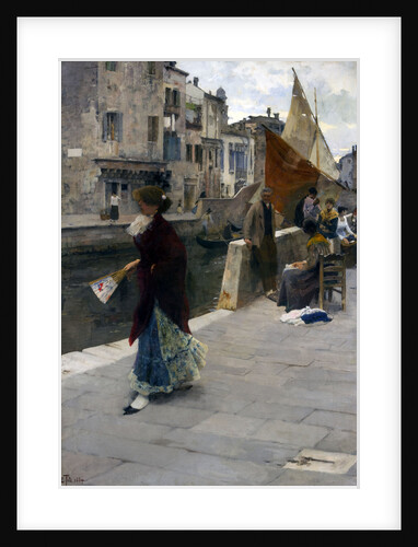 La fa la modella, 1884 by Anonymous