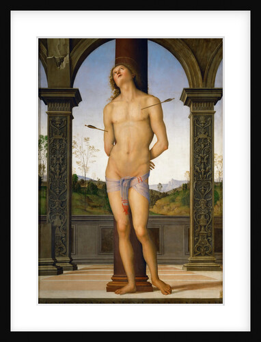 Saint Sebastian, 1490-1500 by Anonymous