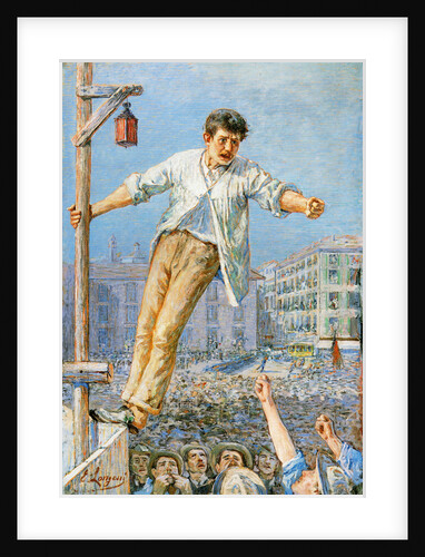 The Orator of the Strike, 1890-1891 by Anonymous