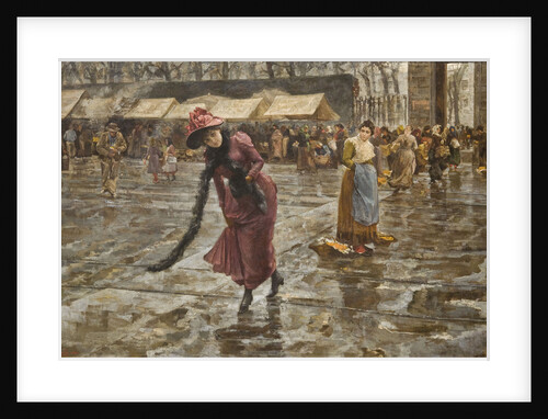 Behind the City Gate (Fuori di porta), 1891 by Anonymous