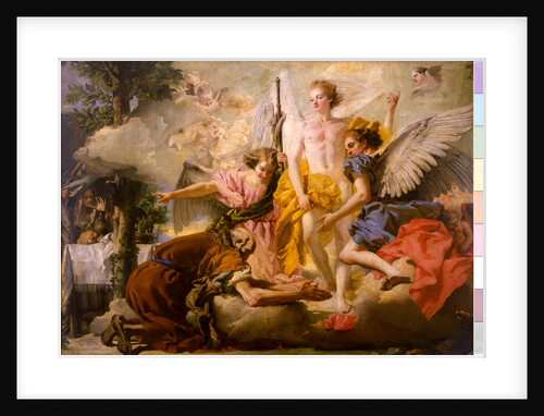 Abraham and the Three Angels by Anonymous