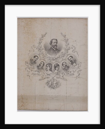 Giuseppe Verdi and Teatro di Trieste, 1873 by Anonymous