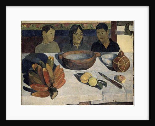 The Meal, or Bananas, 1891 by Anonymous