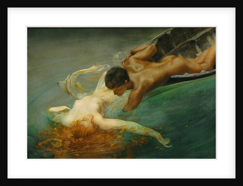 The Siren (La Sirena), ca 1893 by Anonymous