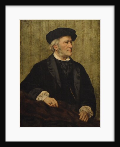 Portrait of the composer Richard Wagner, 1883 by Anonymous
