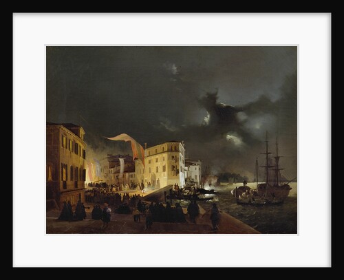 Night Festival in San Pietro di Castello, 1841 by Anonymous