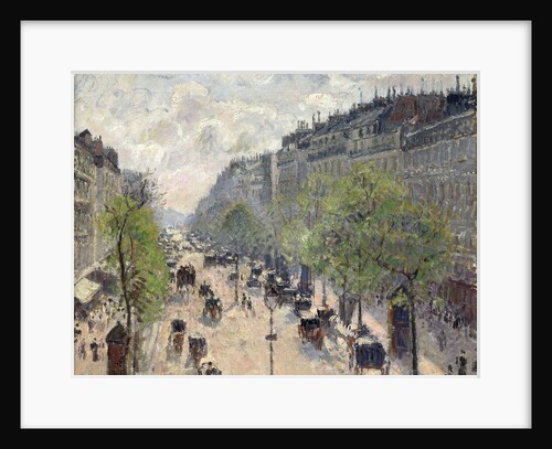 Boulevard Montmartre, Spring, 1897 by Anonymous