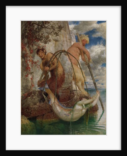 Two fishing Pans, 1874 by Anonymous