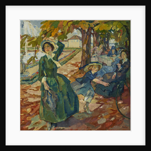 In the Schleissheim Park, c. 1906 by Anonymous
