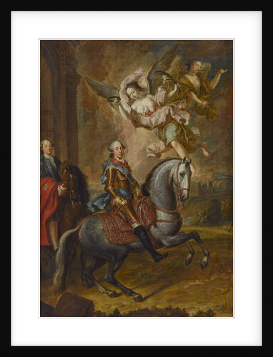Maximilian III Joseph, Elector of Bavaria, on horseback by Anonymous