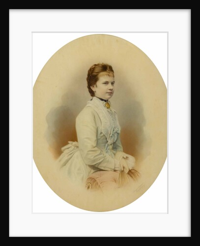 Archduchess Gisela of Austria, Princess of Bavaria, 1873 by Anonymous