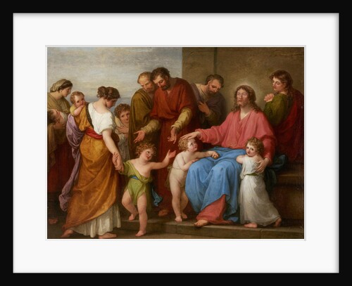 Christ Blessing the Children (Let the little children come to me), 1796 by Anonymous