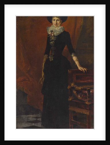 Archduchess Gisela of Austria, Princess of Bavaria, 1885 by Anonymous
