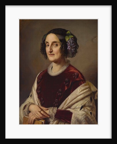 Princess Maria Ferdinanda of Saxony, Grand Duchess of Tuscany, 1851 by Anonymous