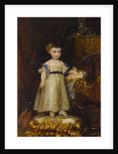Archduchess Marie Valerie of Austria as Child, 1870 by Anonymous