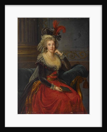 Portrait of Maria Carolina of Austria by Anonymous