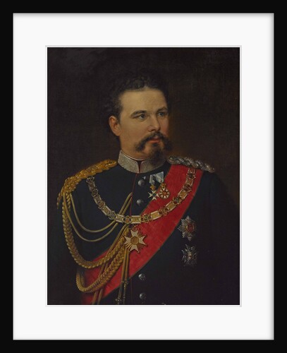 Portrait of Ludwig II of Bavaria, 1883 by Anonymous