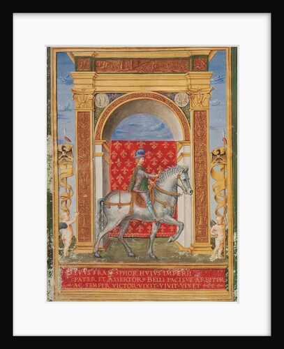 Francesco Sforza om horseback, 1486 by Anonymous