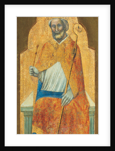 Saint Ambrose, Archbishop of Milan, ca 1345 by Anonymous