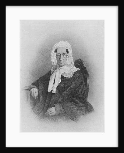 Sara Levy, born Itzig, c. 1850 by Anonymous