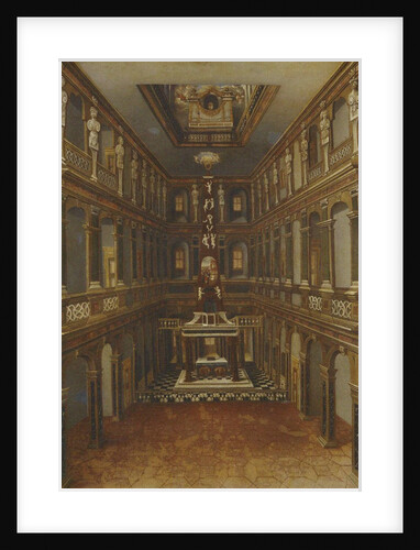 Schlosskirche (court chapel), called the Himmelsburg, with an organ by Anonymous