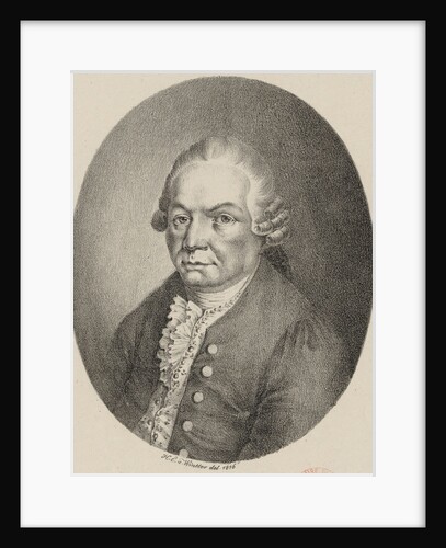 Portrait of Carl Philipp Emanuel Bach, 1816 by Anonymous