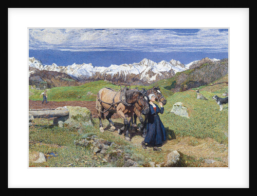 Springtime in the Alps (The Allegory of Spring), 1897 by Anonymous