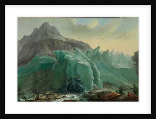 Lower Grindelwald Glacier, with the Lütschine River and Mettenberg, 1774 by Anonymous