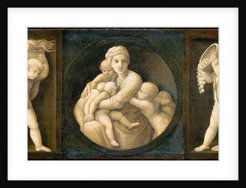 Charity (Baglioni family Altarpiece, predella panel), 1507 by Anonymous