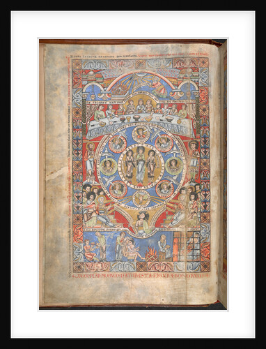 The Floreffe Bible.  Book of Job, c. 1170 by Anonymous