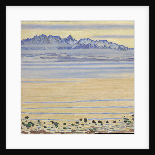 Lake Thun with Stockhorn Range, 1904 by Anonymous