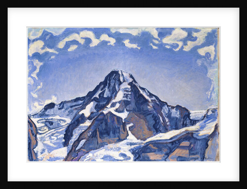 The Mönch with clouds, 1911 by Anonymous