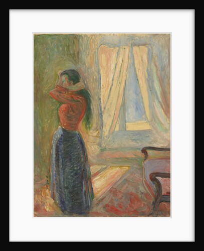 Woman Before a Mirror, 1892 by Anonymous