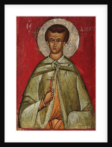 Saint Demetrius of Thessaloniki, 15th century by Anonymous