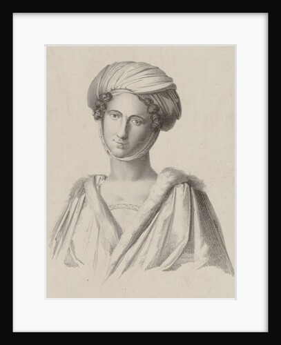 Portrait of the mezzo-soprano Isabella Colbran, 1824 by Anonymous