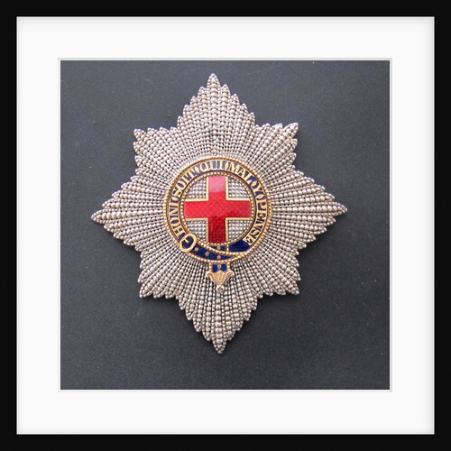 Order of the Garter Star, ca 1810-1815 by Anonymous