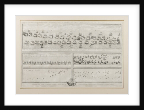 The naval Battle of Hogland on 17 July 1788, Late 18th cent by Anonymous