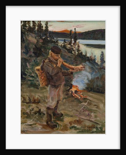 Shepherd Boy from Paanajärvi, 1917 by Anonymous