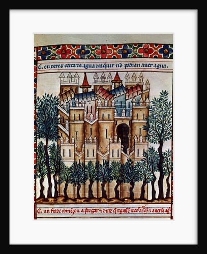 Illustration from the codex of the Cantigas de Santa Maria, c. 1280 by Anonymous