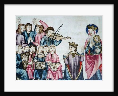 Illustration from the codex of the Cantigas de Santa Maria, c. 1280 by Anonymous