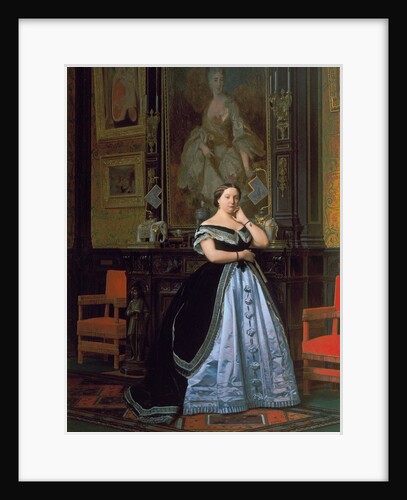 Baroness Charlotte de Rothschild, 1866 by Anonymous