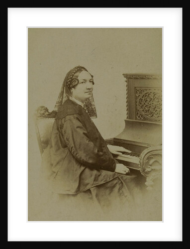 Portrait of Maria Wodzinska, 1860s by Anonymous